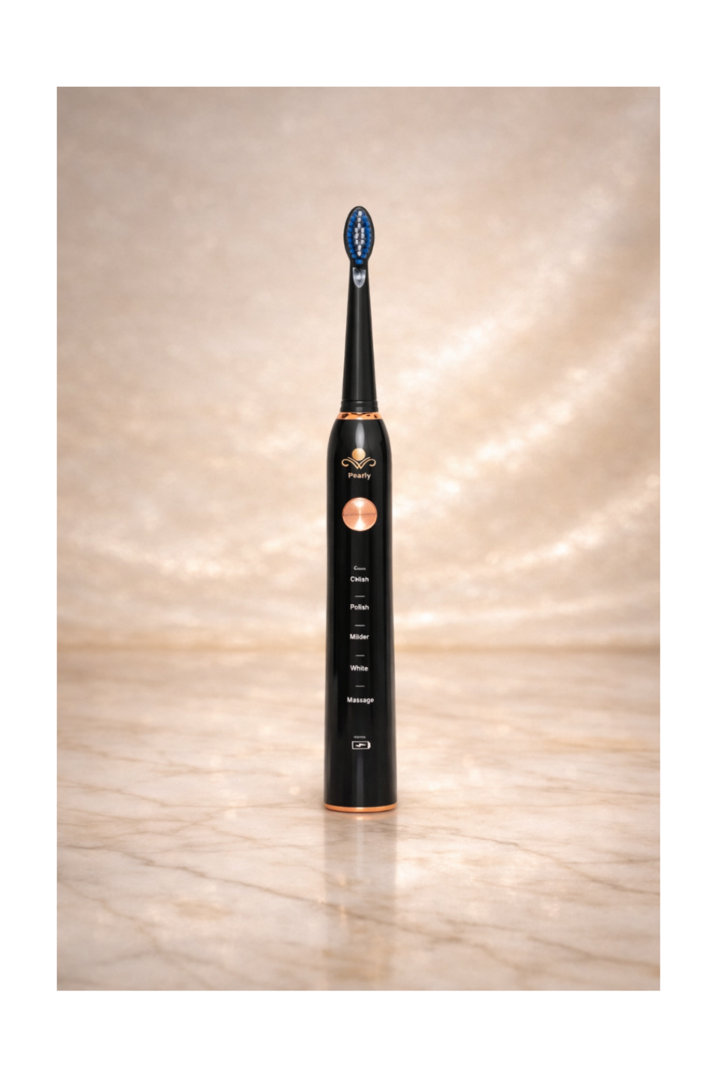 Pearly Black Toothbrush