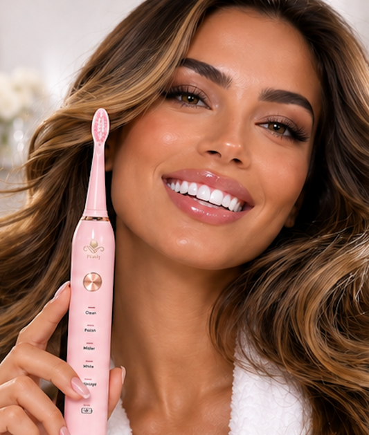 Pearly Whitening Toothbrush - Pink