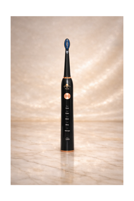 Pearly Black Toothbrush