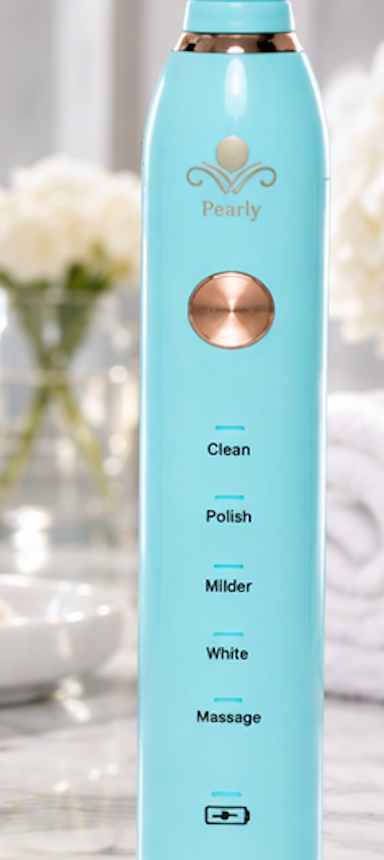 Pearly Whitening Toothbrush - Turquoise