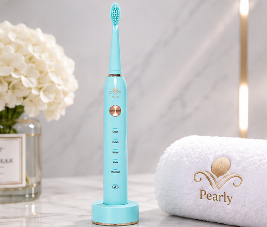Pearly Whitening Toothbrush - Turquoise