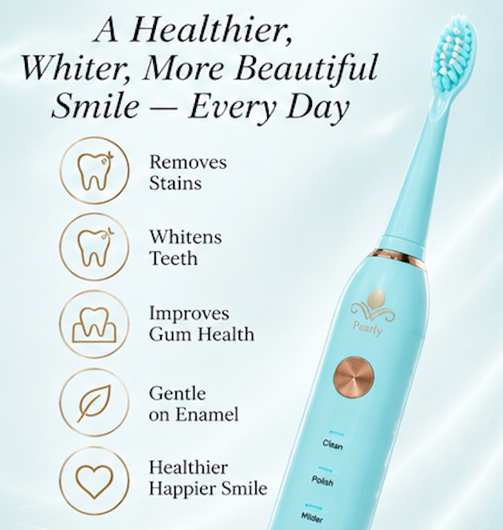 Pearly Whitening Toothbrush - Turquoise