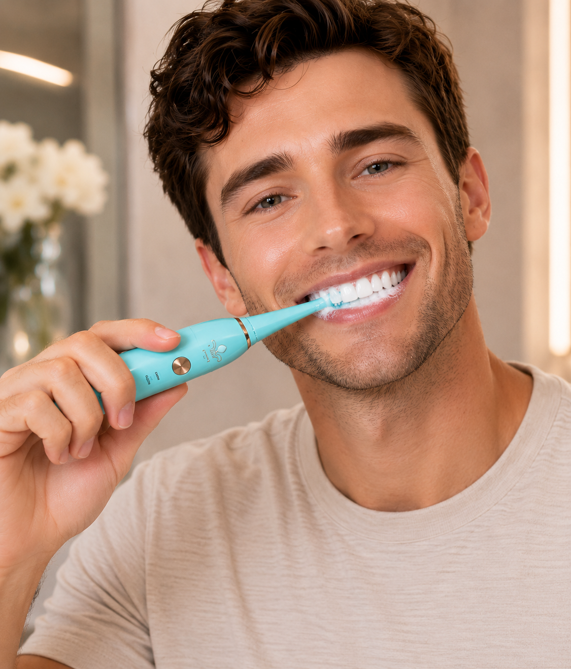 Pearly Whitening Toothbrush - Turquoise